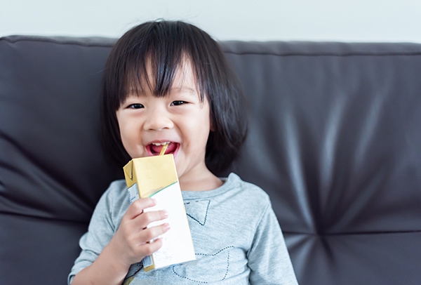 What is MFGM: Child drinking milk
