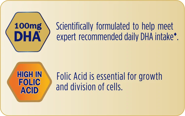 Enfamama A+ with 100mg DHA and high in Folic Acid
